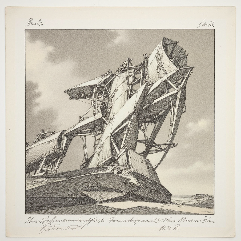 Experimental, Conceptual, Deconstructivist, Visionary, Futuristic, Theoretical, Radical, Speculative, Dystopian, Utopian, Fragmentation, Geometry, Abstraction, Adaptive, Structural, Urbanism, Drawings, Collages, Sketches, Sci-fi, Narrative, Unbuilt, Research-based