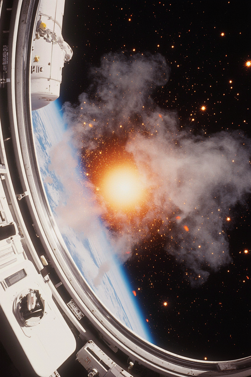 Astronaut Watching Starbirth