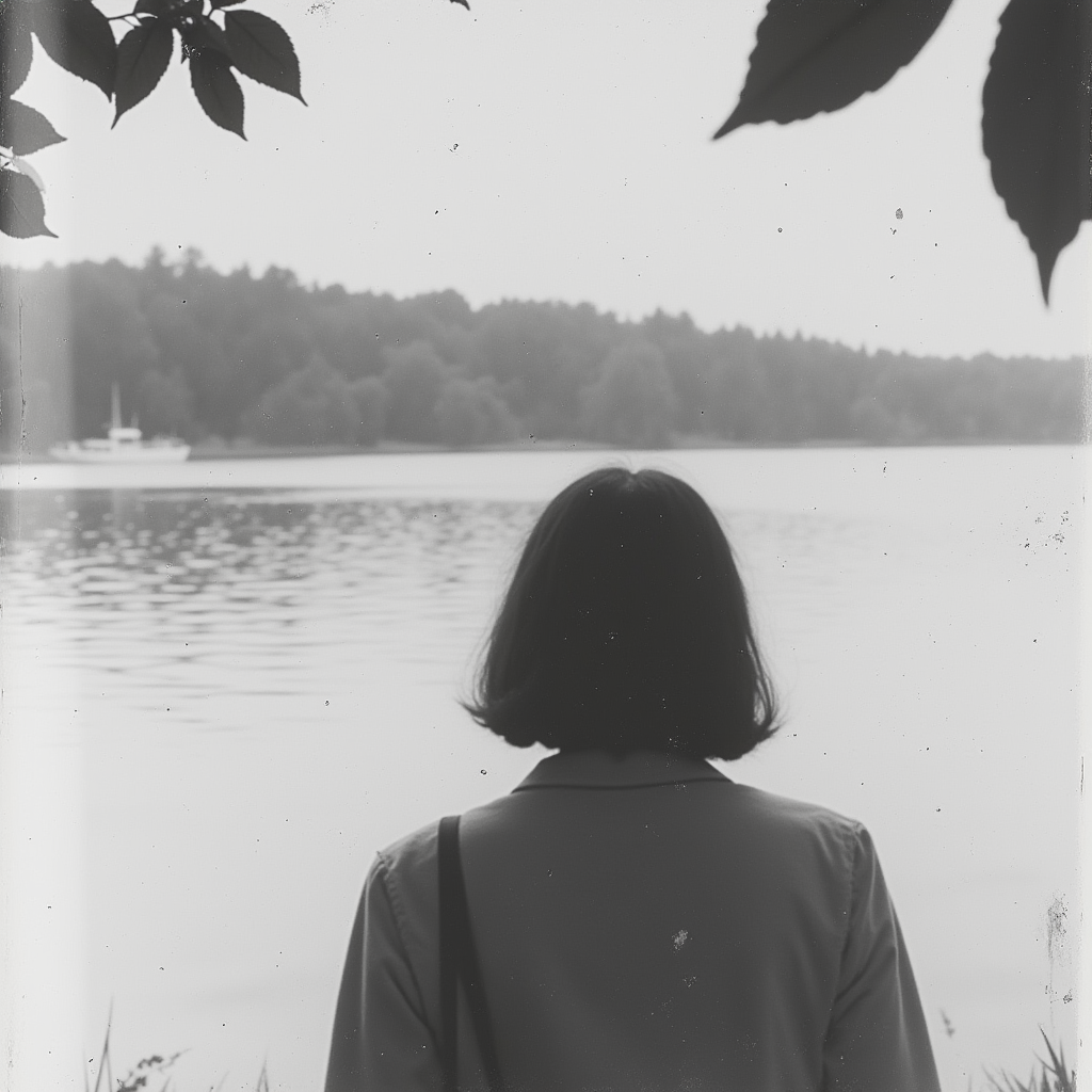 Woman by Lake